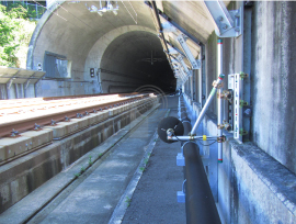 鉄道軌道内への騒音計等の設置
